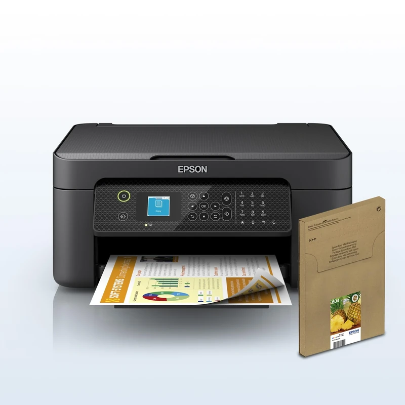 Epson Workforce WF-2910DWF Print/Scan/Copy Wi-Fi Printer with Additional Ink Multipack