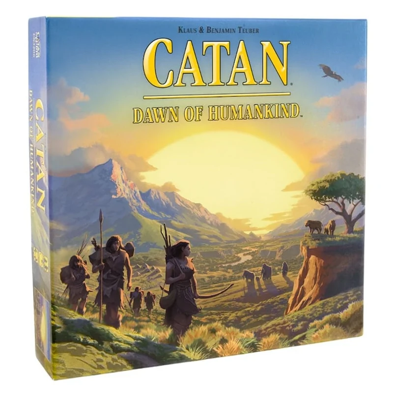 Catan Studios Dawn of Humankind: Catan Board Game Ages 12+ 3-4 Players 90+ Minutes Playing Time, CN3206