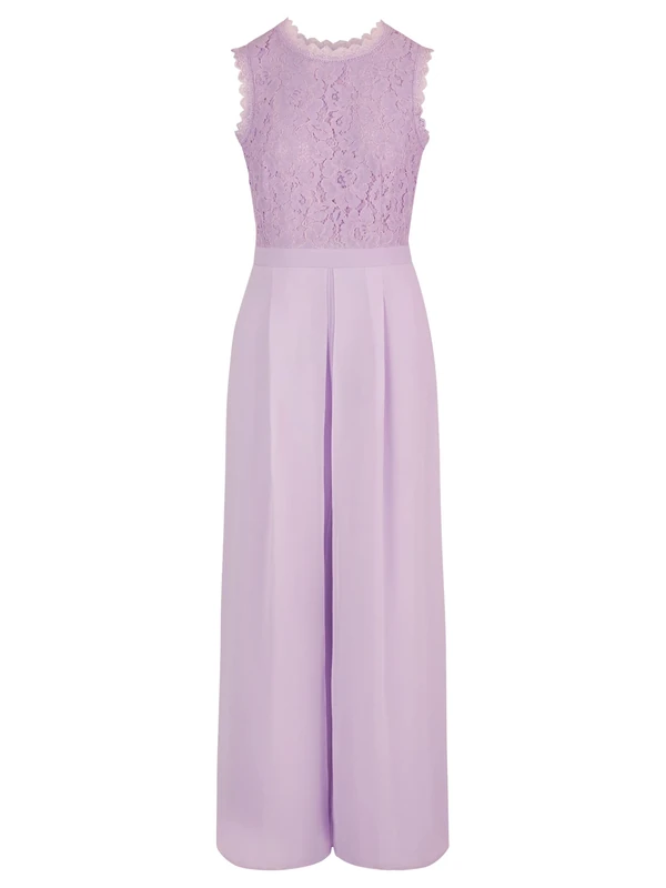 APART Fashion Women's Jumpsuit, Purple, 14