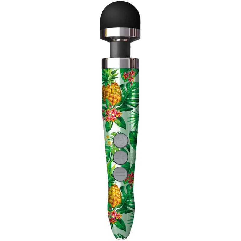 Premium Sex Toys Doxy Die Cast 3 Rechargeable Magic Wand Vibrators for Women ; Premium Pineapple Magic Wand Massager for Women…