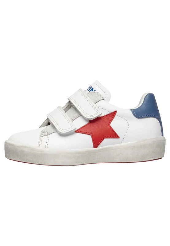 Naturino Annie Vl, Crib Shoe, White-Red-Azure,