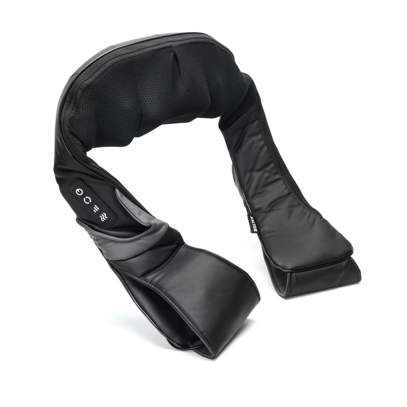 Salter Shiatsu Neck and Back Massager with Heat, 4 Rotating Heads