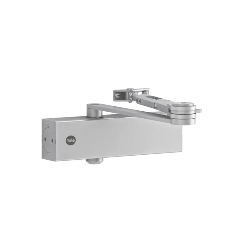 Yale 5500-0001-60 Door Closer for Doors with Normal Arm Silver Series 5500 Body + Normal Arm Box