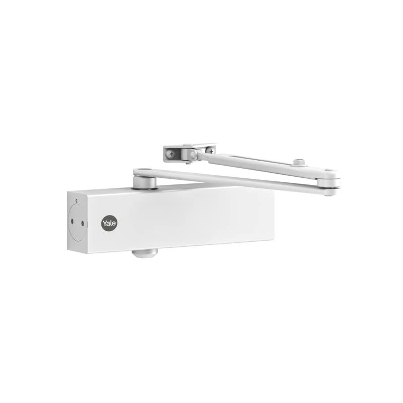 Yale 5500-0001-50 Door Closer for Doors with Normal Arm White 5500 Series Body + Normal Arm Box