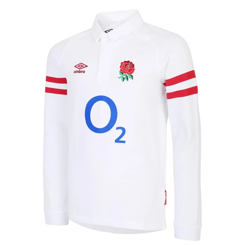 Umbro Unisex England Classic Ls Jnr Home Jersey Kit, Official Licensed Product, YXL UK - Image 1
