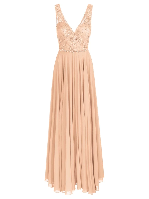 ApartFashion Women's Dress, Apricot, L