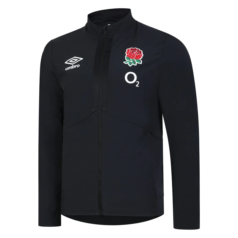 Umbro Male England Anthem (O2) Jacket, Black, XL UK