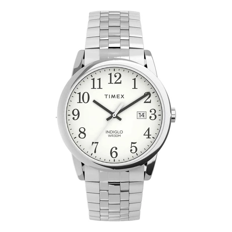 Timex Easy Reader Herren 38mm Erweiterungsband Armbanduhr TW2V40000