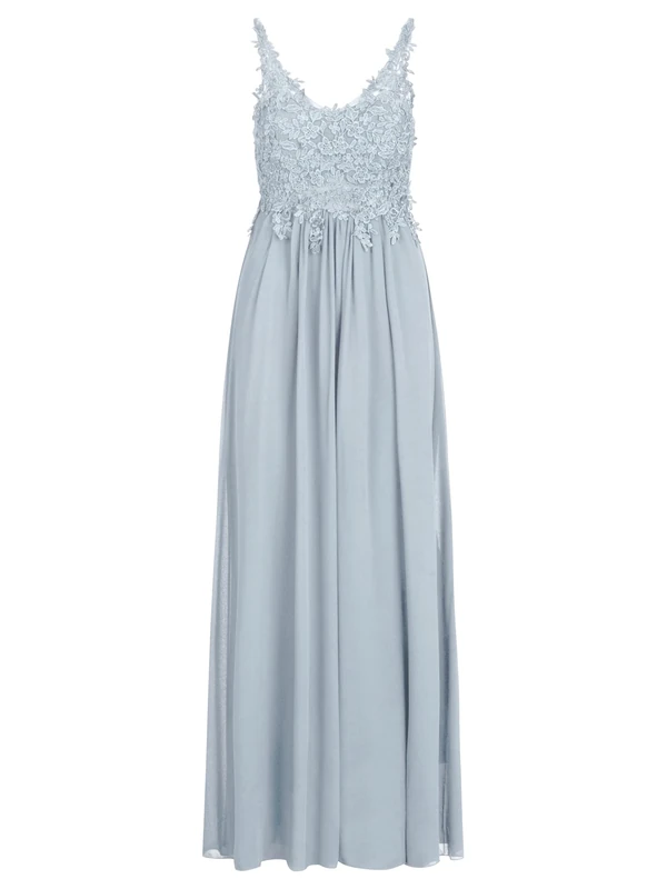 ApartFashion Women's Dress, Light Blue, XL