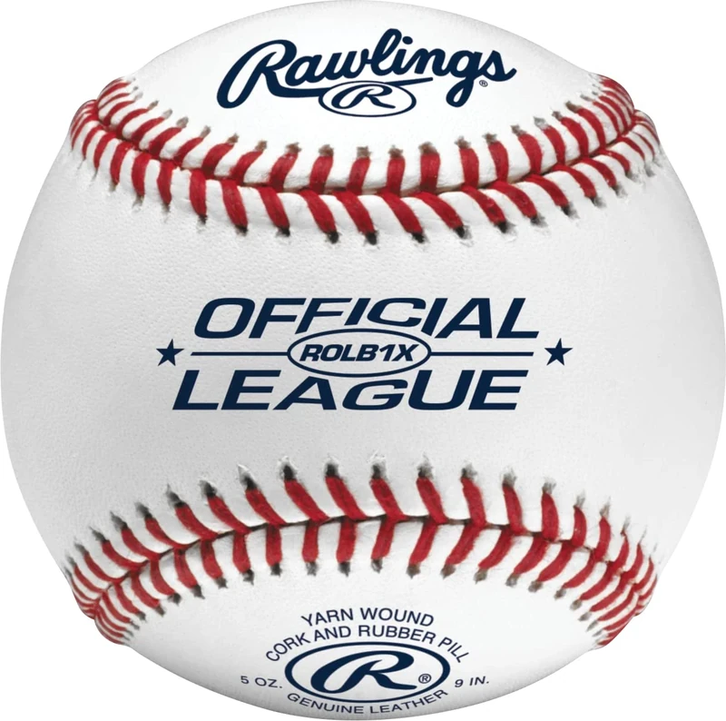 Rawlings | Official League Practice Baseballs | ROLB1X | 12 Count