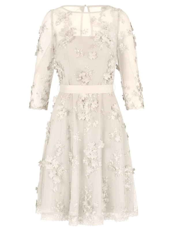 ApartFashion Women's Lace Dress, Cream, 20