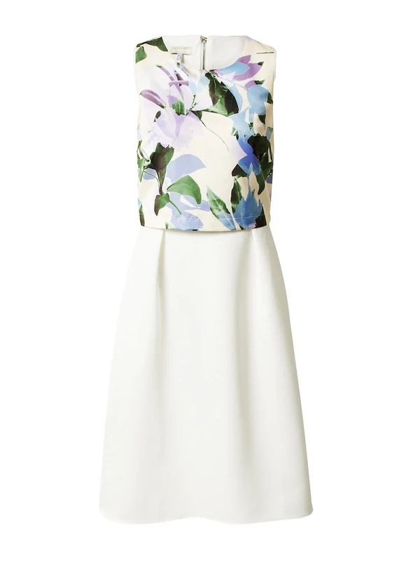 ApartFashion Women's Party Dress, Cream-Multicoloured, 20