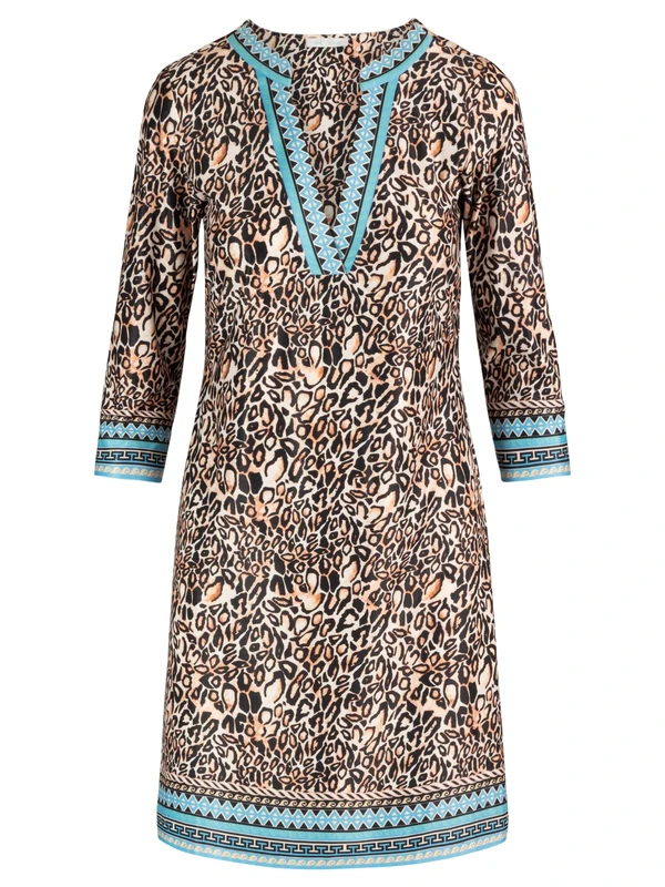 Mint & Mia Women's Jersey Dress, Multi-Coloured, 10