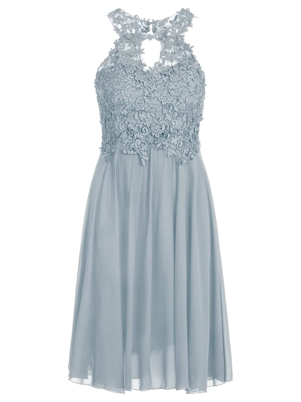 ApartFashion Women's Dress, Light Blue, XL