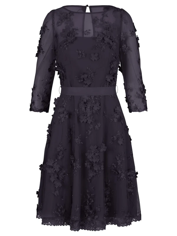 ApartFashion Women's Lace Dress, Navy, 6