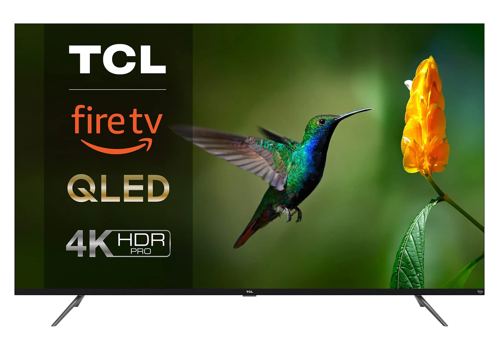 TCL 55CF630K 139cm (55 inch) QLED Fire TV (4K Ultra HD, HDR 10+, Dolby Vision & Atmos, Smart TV, Game Master, 60Hz Motion clarity, Press & Ask Alexa), Black