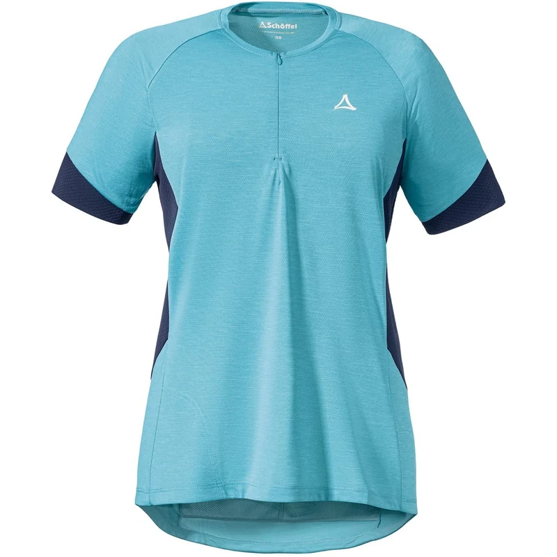 Schöffel Women's Auvergne L Shirt Hiking, Medium Turquoise, 36 (EU) - Image 1