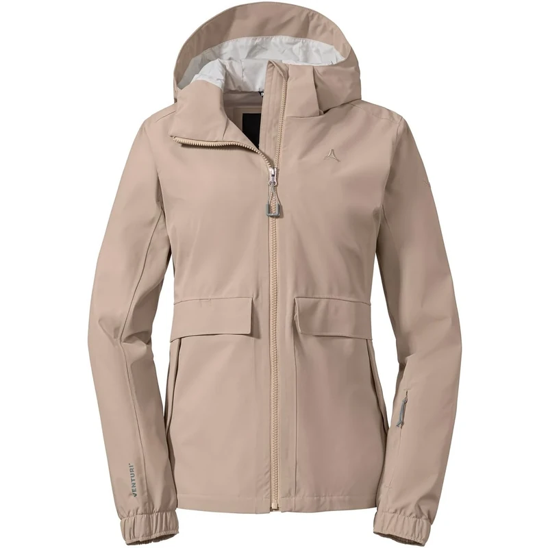 Schöffel Women's Jacket Lausanne L, Humus, 42