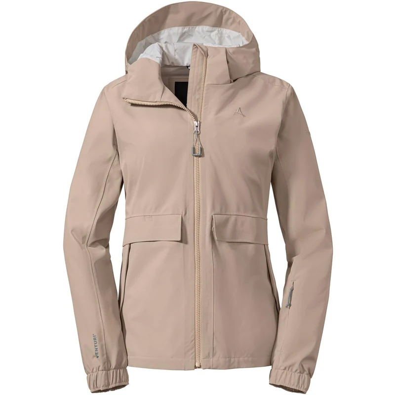 Schöffel Women's Jacket Lausanne L, Humus, 44 (EU)