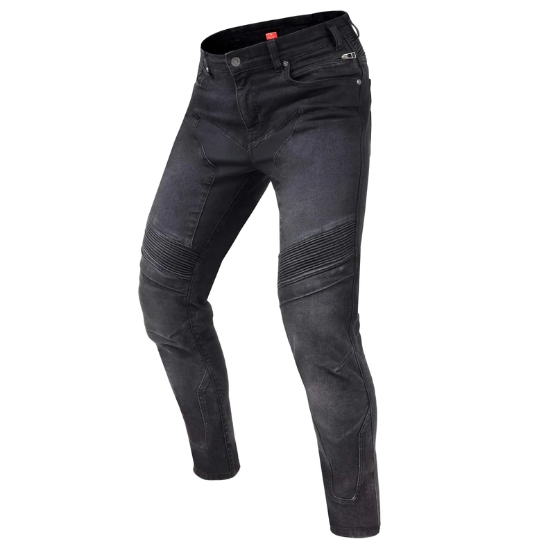 REBELHORN Eagle III Men's Motorcycle Jeans Aramid Fibre Lining Knee and Hip Protectors SAS-TEC Slim Fit