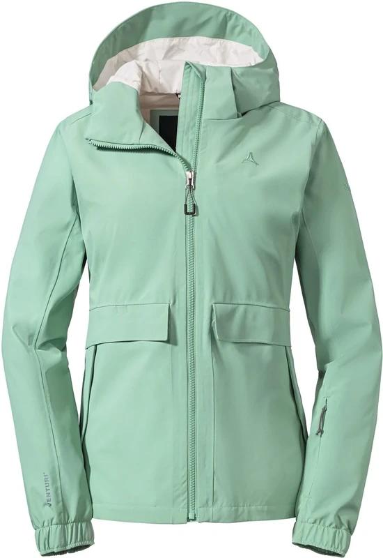 Schöffel Women's Jacket Lausanne L, Matcha Mint, 38