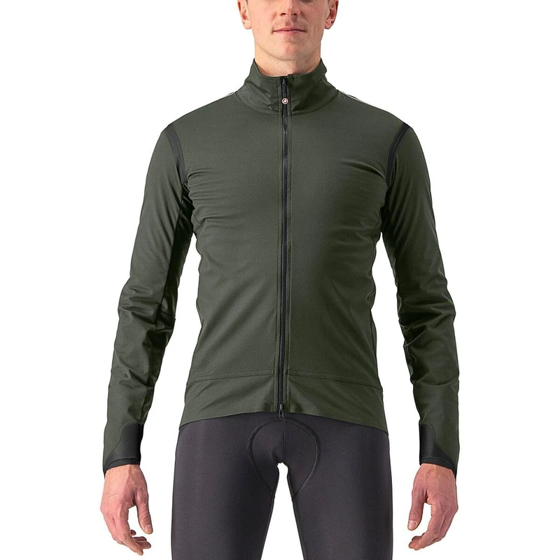 CASTELLI 4522507-075 ALPHA ULTIM INS. JKT Jacket Men's MILITARY GREEN/BLACK Size XXL