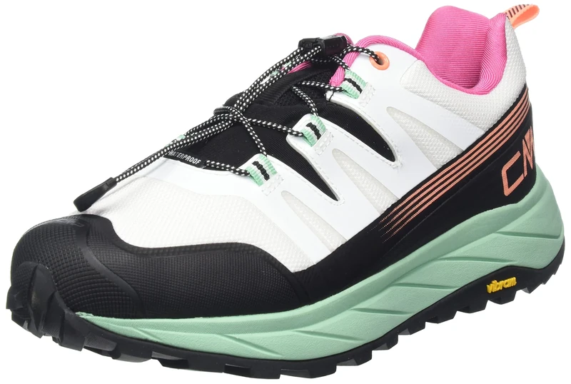 CMP Women's Marco Olmo 2 0 Wmn Trail Walking Shoe, Bianco Acqua, 8.5 UK
