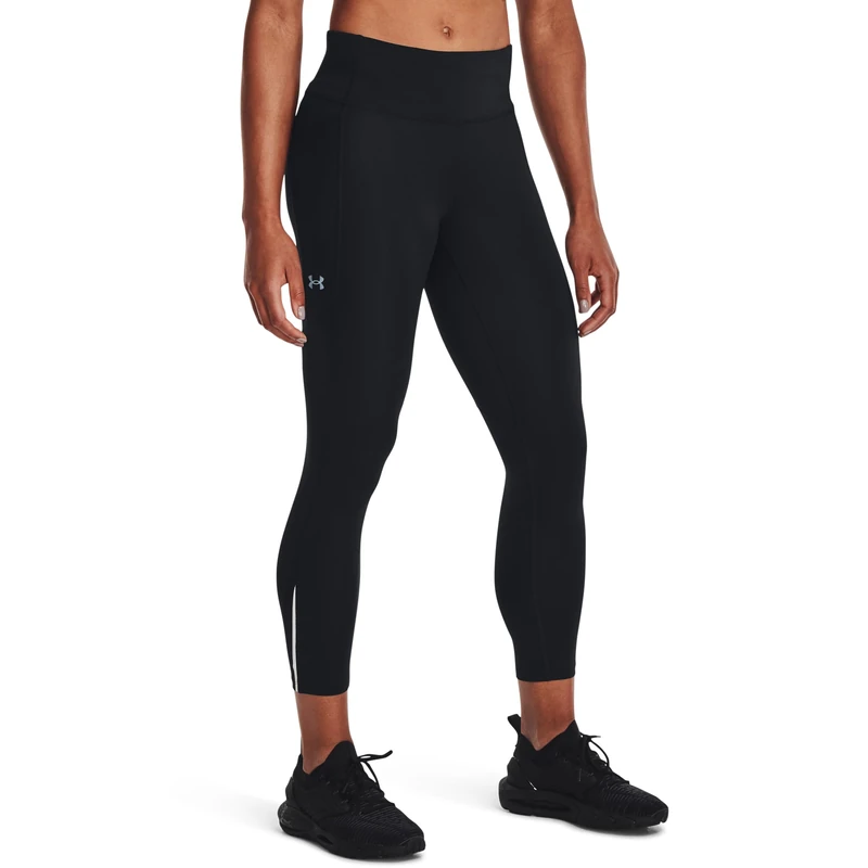 Under Armour Womens Fly Fast Ankle Tights Black/Reflect XS