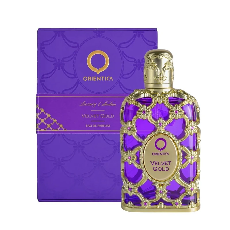 Orientica Luxury Collection Velvet Gold Eau de Parfum 80ml | Premium Unisex Arabic Perfume | Long-Lasting Sweet & Spicy Fragrance with Rose & Vanilla | Luxury Gift Perfume