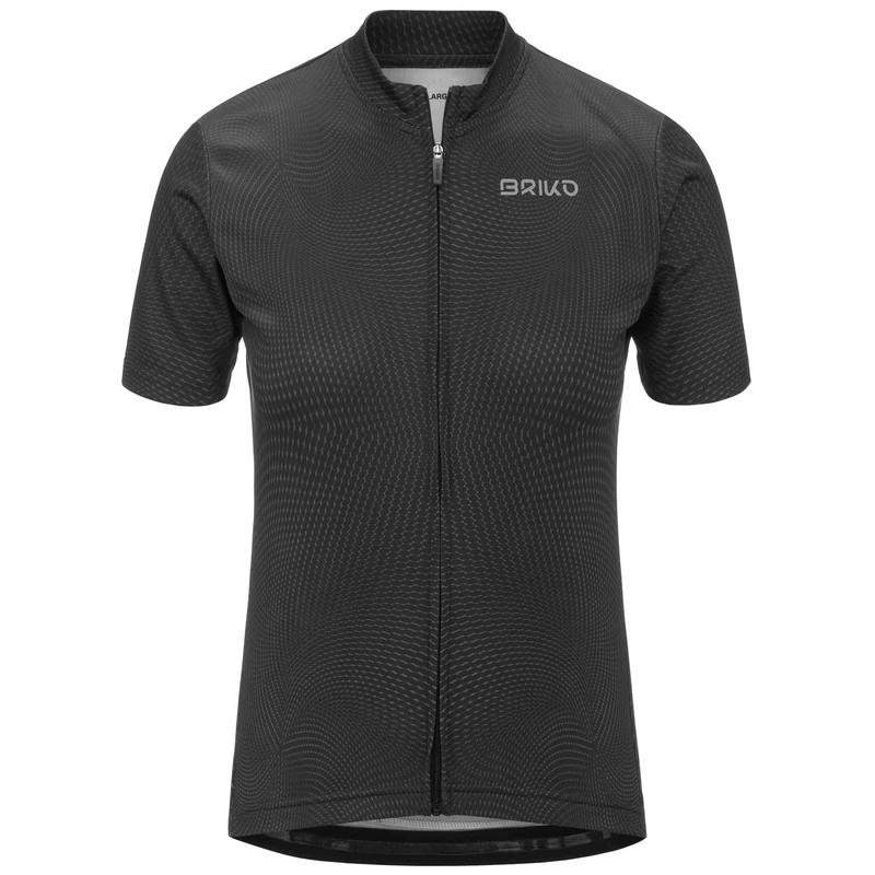Briko Classic 2.0 Hiking T-Shirt, Black, S for Women, Black/White, S