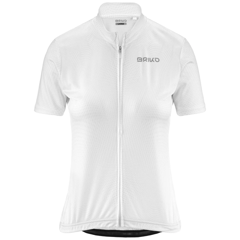 Briko Classic 2.0 Hiking T-Shirt, White, L for Women, White, L