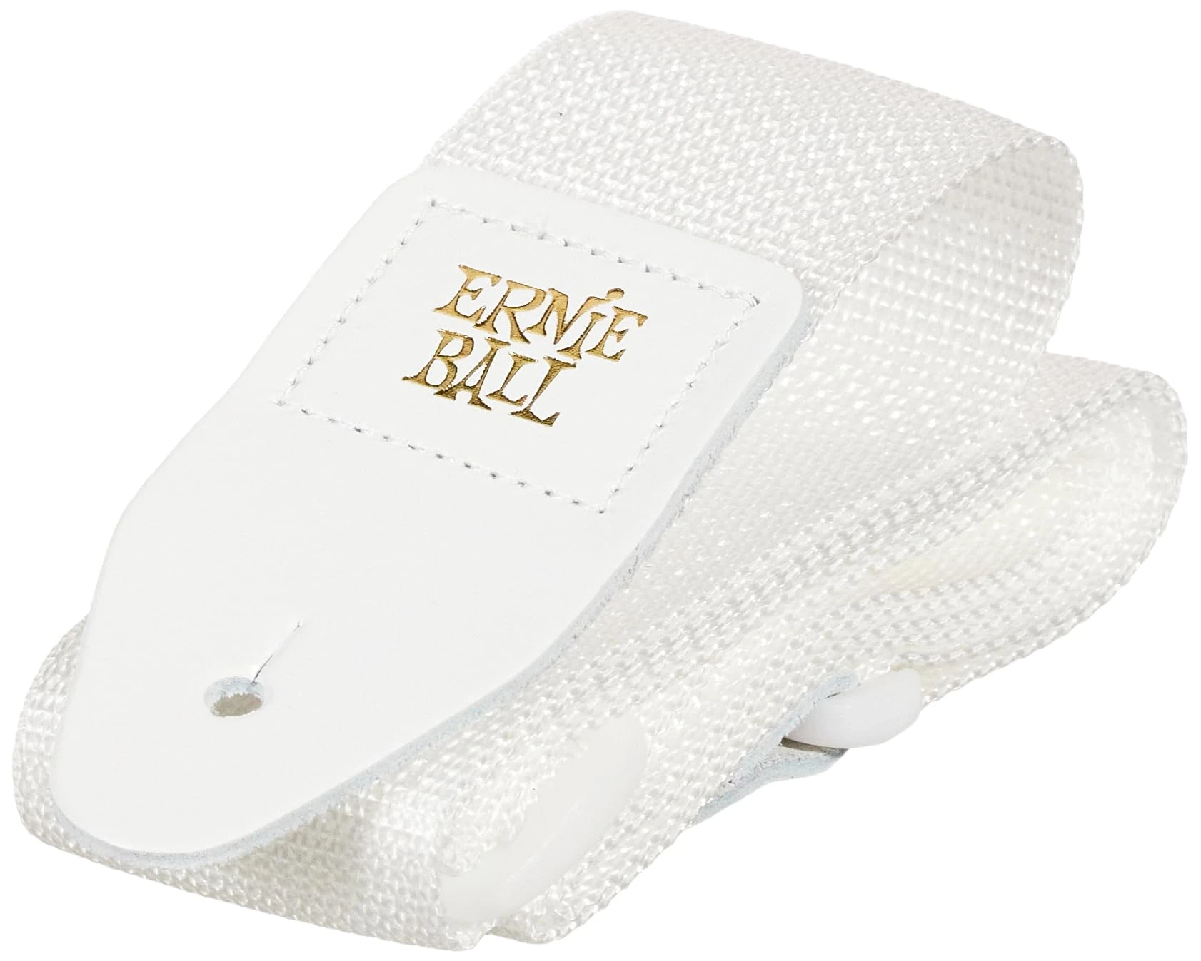 Ernie Ball White and White Polypro Guitar Strap
