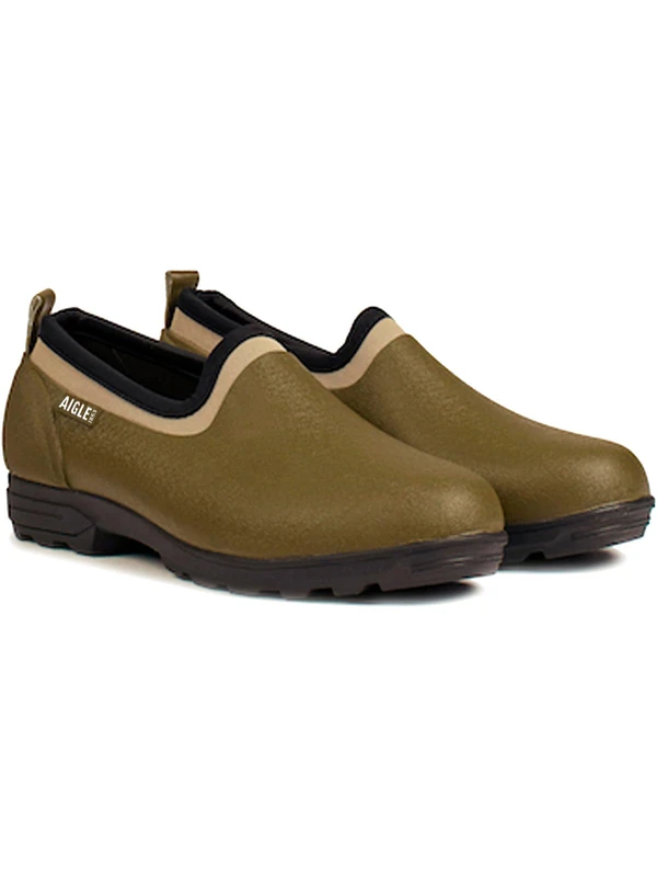 Aigle Lessfor M 2 Men's Clog, khaki, 10.5 UK - Image 1