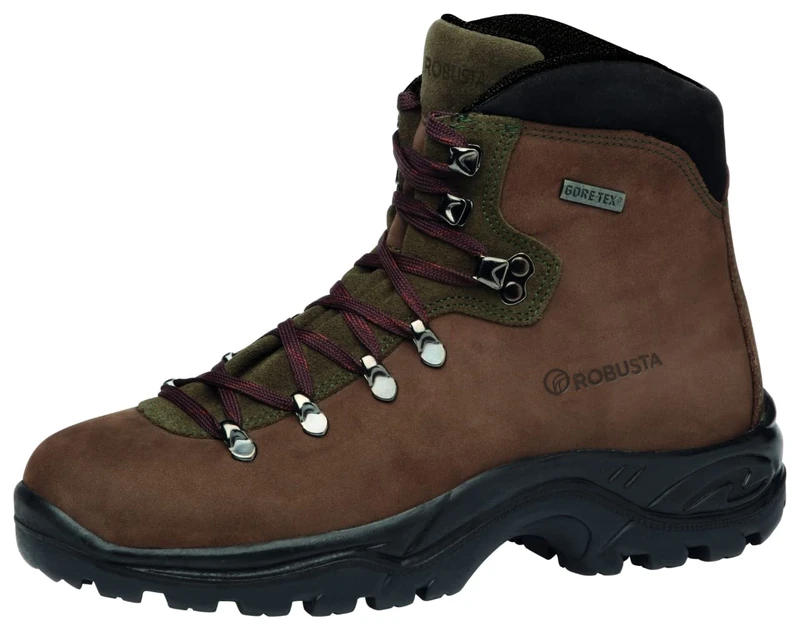 ROBUSTA Unisex Calzado seguridad BARBO S3+CI+HRO+WR Acero 35/50, Brown, 7.5 UK