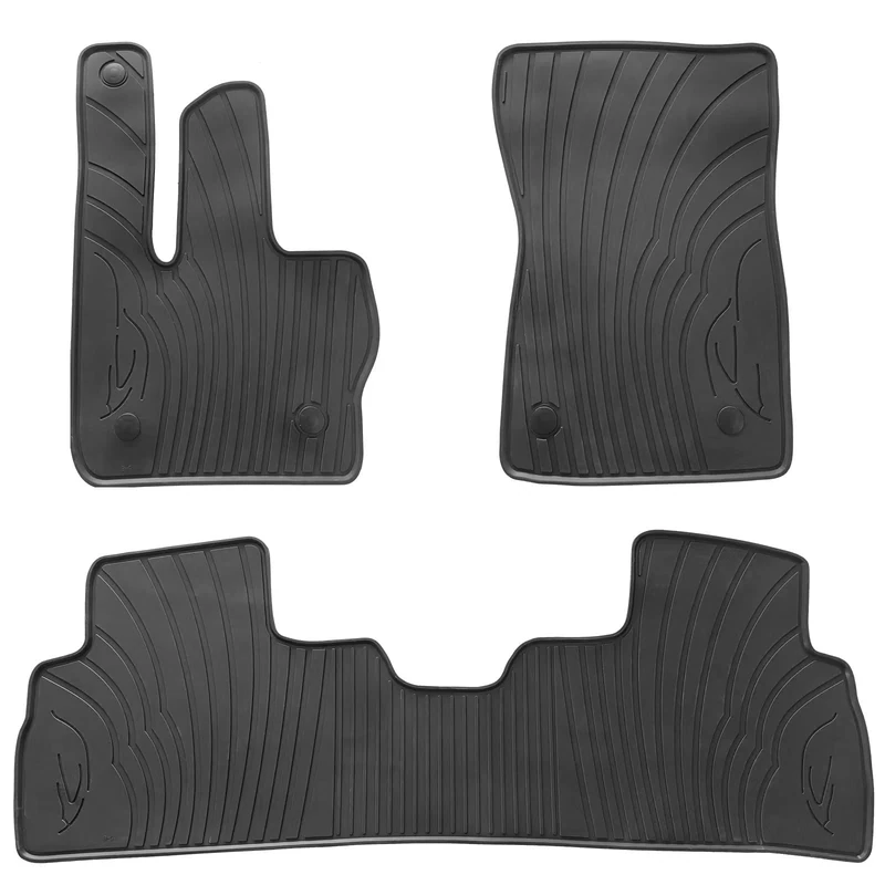 Lwope Car Floor Mats Custom Fit for Mercedes Benz G Class 2019-2023 (G500 G550 G63 AMG) Black Rubber All Weather Protection Auto Floor Liners
