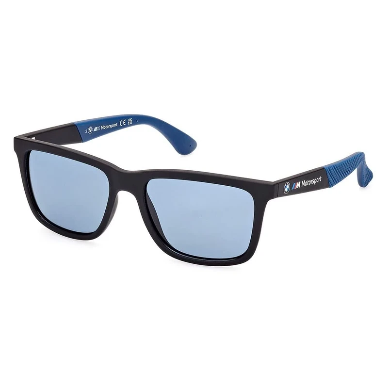 BMW MOTORSPORT Men's Glasses, black matt, Lenti Polarizzate Blu - Image 1