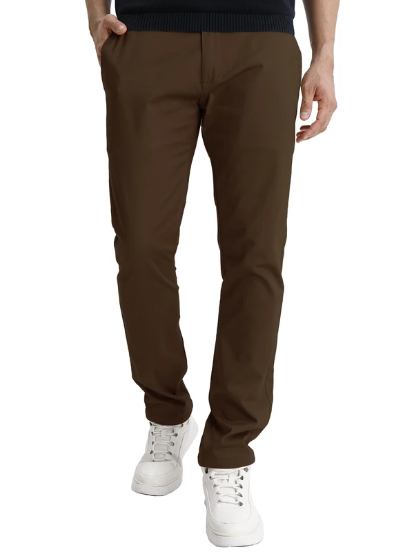 Match Men's Wild Cargo Trousers, 3357 Brown, 27