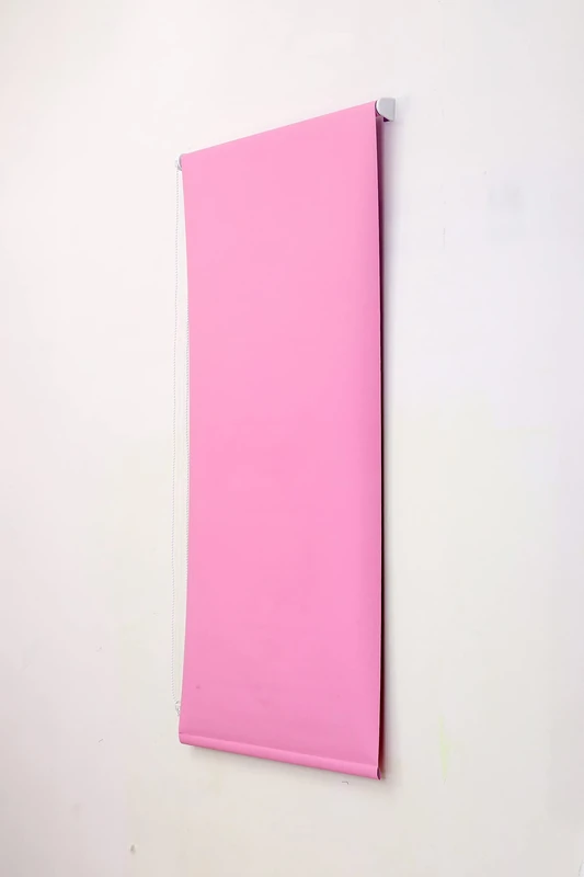 Funky Gadgets Roller Blinds Thermal Blackout Roller Blind, Easy Fit Child Safe Trimmable UV Protection Home Office Window Blinds, Pink Blind (180cm Wide X 210cm Drop)