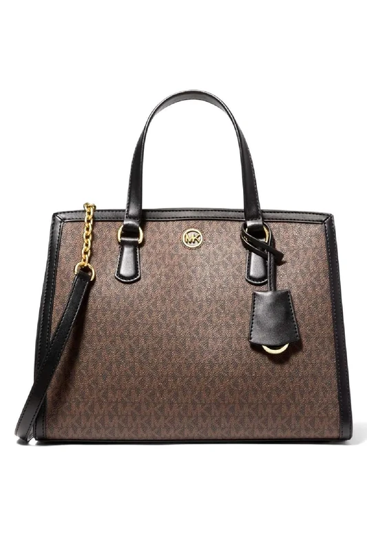 Michael Kors 30F2G7CS2B-292 MD SATCHEL Bag Female BROWN/BLK