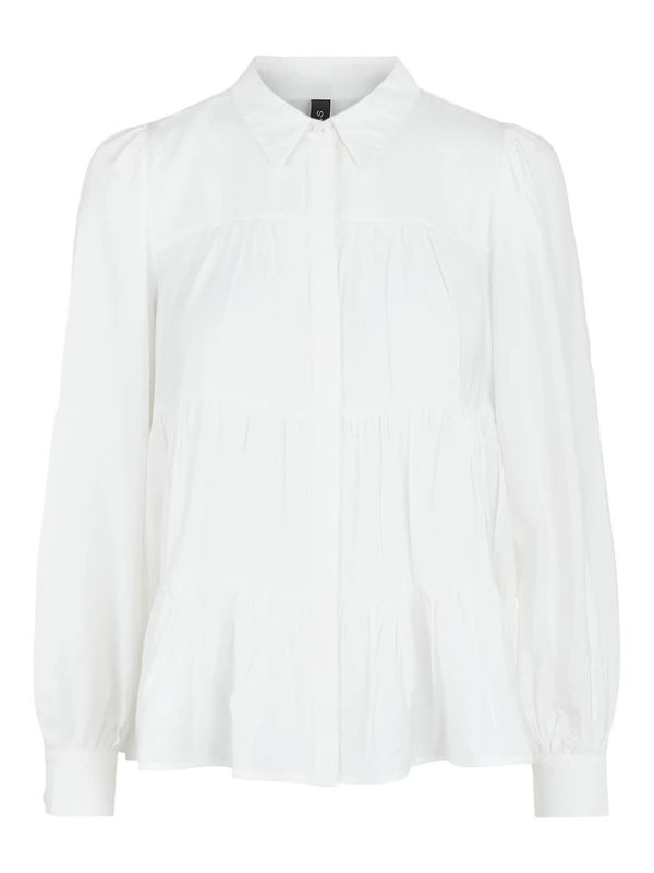 YAS YASPALA Women's Shirt, Star White, XL