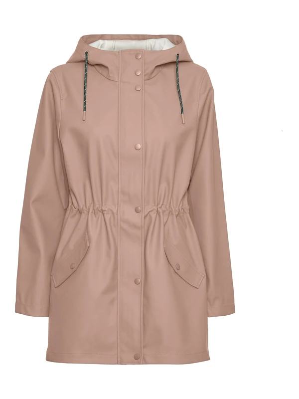 VERO Moda Female Jacket Tall Coated, Mahogany Rose, S/T