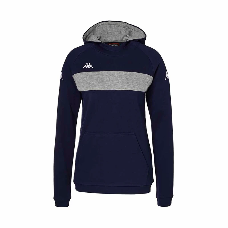 Kappa - Hoodie for Women - Daccia Navy Blue/Pink