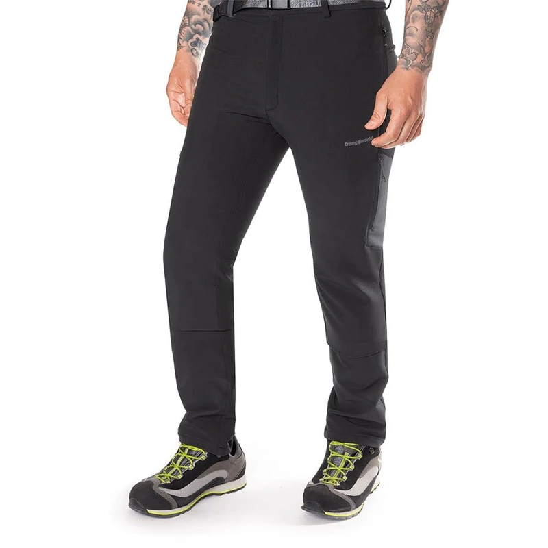 TRANGO Pant Model Brand Trousers. Long Tampere Black/White