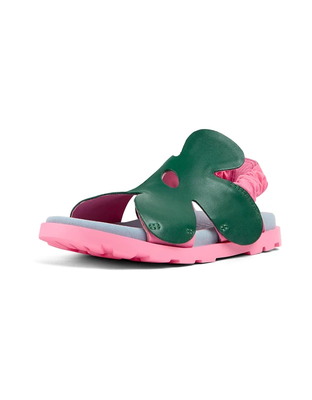 Camper Girls Brutus K800533 SANDAL, Dark Green 002, 2 UK