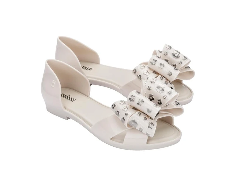 Melissa Women's Seduction Vi Ad Sandals, Aa590 Beige Silver, 7 UK