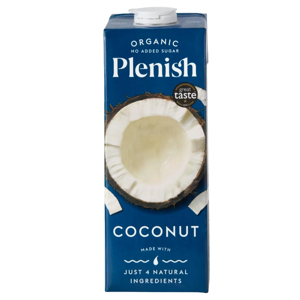 Plenish Organic Unsweetened Coconut Milk ( 1 Litre)