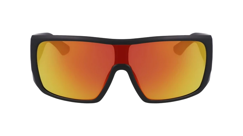 Dragon Men's Sunglasses ROCKER - Matte Black Red Ion with Lumalens Red Ion Lens