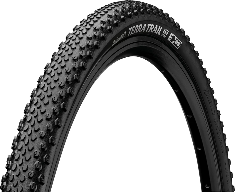 Continental - Continental 45-622 Terra Trail ShieldWall (28 x 1.70 Inches) Black Foldable Skin Tire - 1 Piece