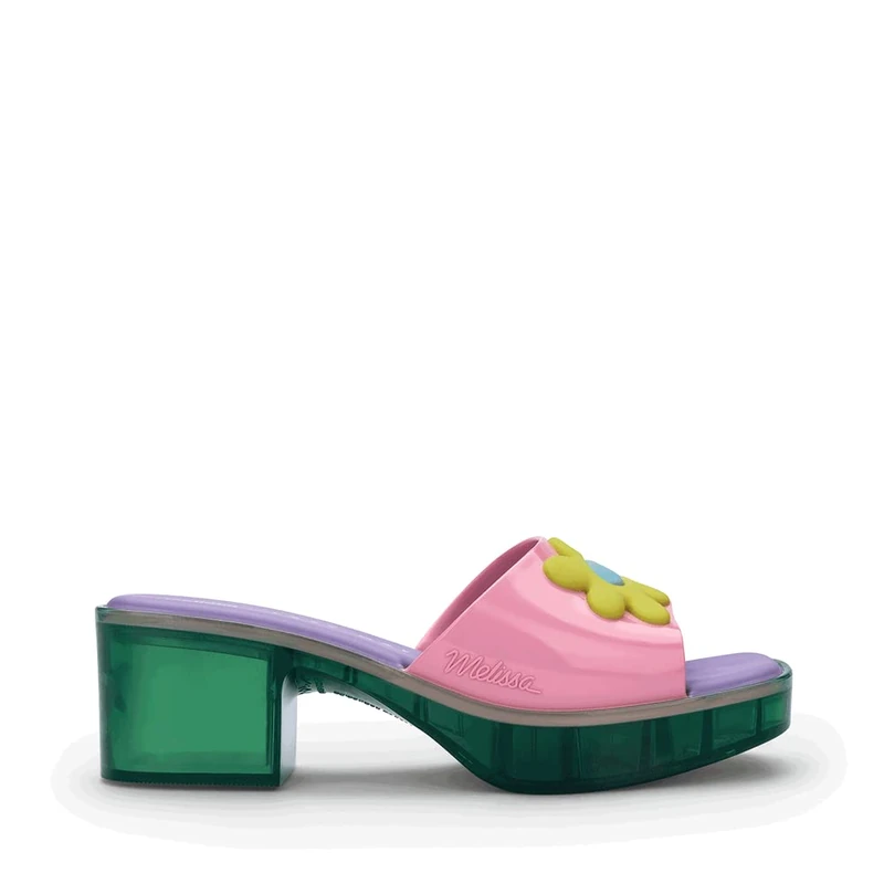 Melissa Shape + Lazy OAF AD, Mule, Verde,