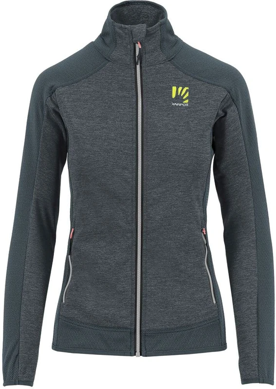 KARPOS 2500492-092 ODLE W FLEECE Sweatshirt Women's DARK SLATE/BLACK Size S